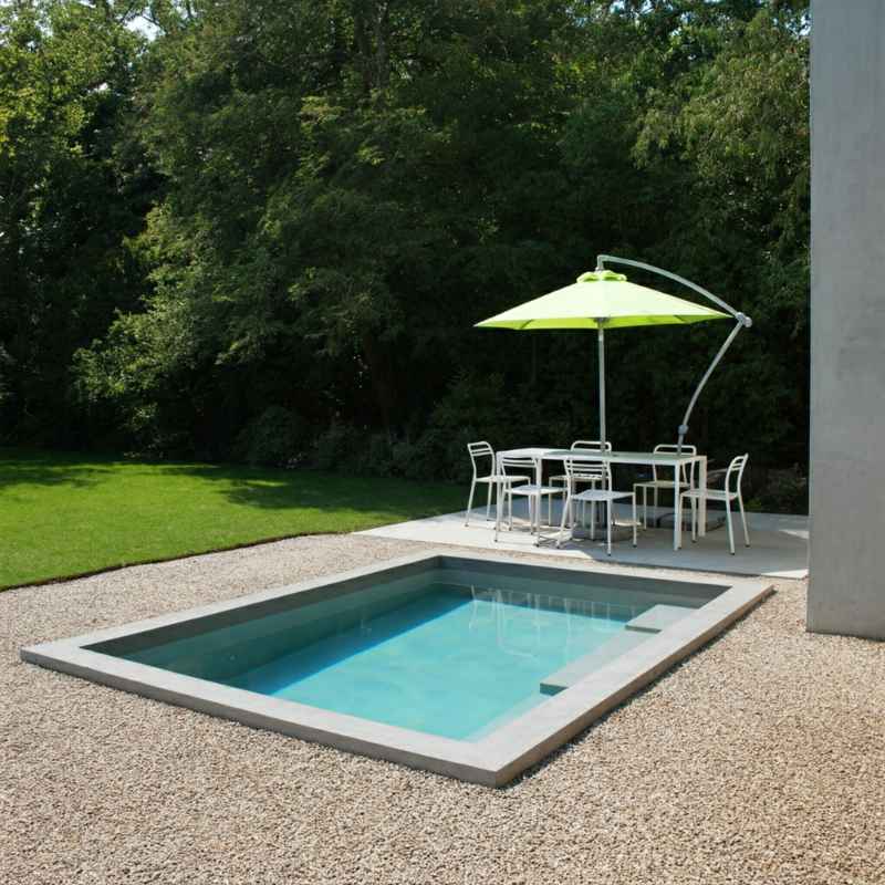 concrete plunge pool