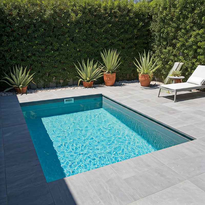 concrete plunge pool