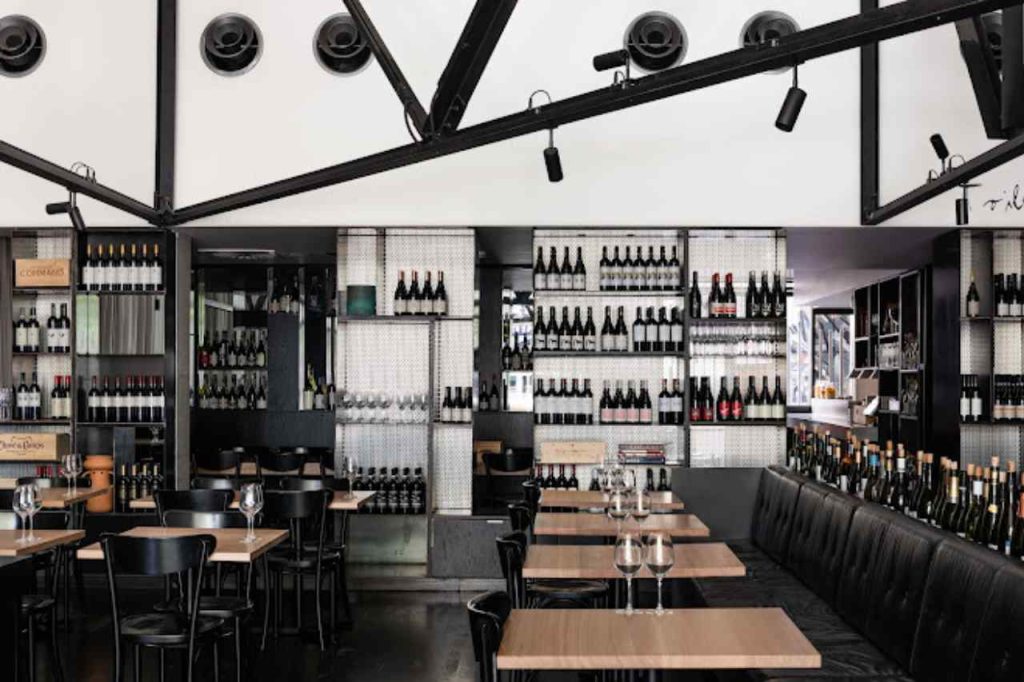 Shadow wine bar
