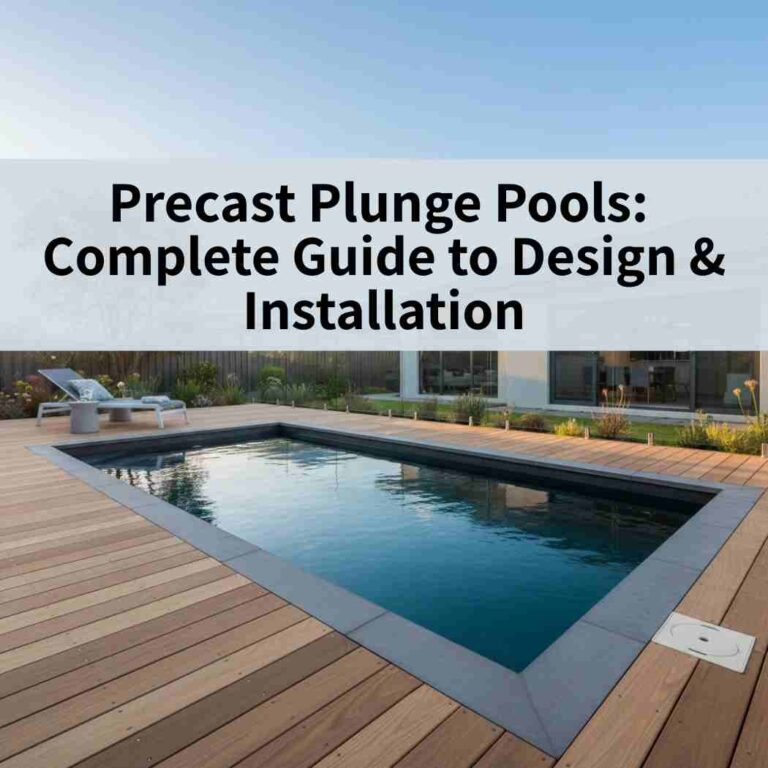 Precast Plunge Pools: Complete Guide to Design & Installation